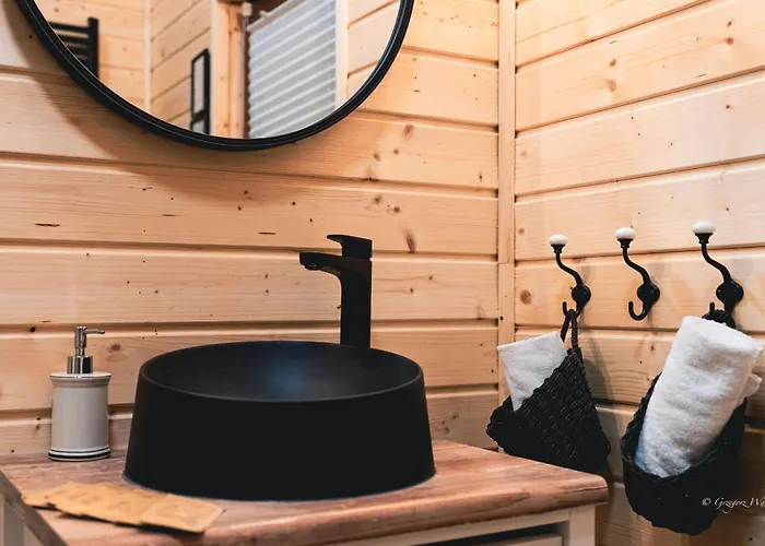 シャレー Pan Modrzew - Ogrodzony Teren Pet Friendly Zachełmie